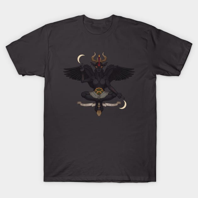 As Above So Below T-Shirt by Horned Goddess